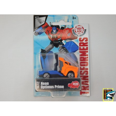 Transformers Robots In Disguise Series 1 Neon Optimus Prime