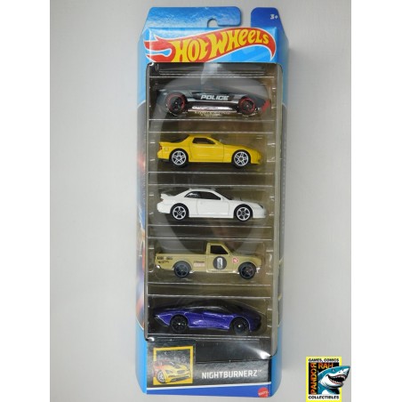 Hot Wheels 5-Pack Nightburnerz