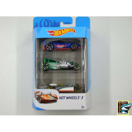 Hotwheels 3-Pack Circuit Racers 1:65