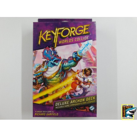 Keyforge Worlds Collide Deluxe Deck