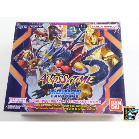 DigiMon TCG S12 Across Time Booster Pack