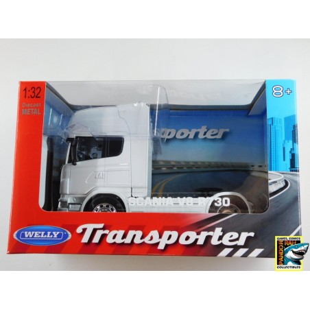 Welly Scania R730 V8 4x2 Wit 1:32