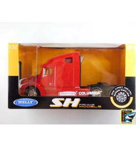 Welly Freightliner Columbia Rood 1:32