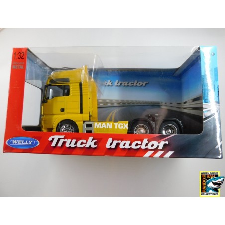 Welly MAN TGX 6x4 Geel 1:32