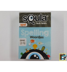 Squla Kaartspel Groep 3-4 Spelling Woordjes