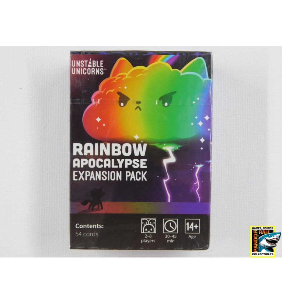 Unstable Unicorns Card Game Rainbow Apocalypse Expansion Pack Expansie