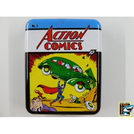 DC Comics Speelkaarten Incl. Tin - Action Comics 1