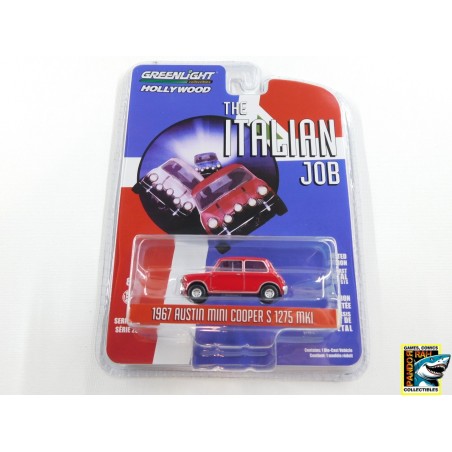 Greenlight The Italian Job - 1967 Austin Mini Cooper S 1275 MKI Rood 1:64