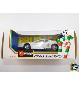 Bburago Ferrari Testarossa Italia 1990 Wit 1:24