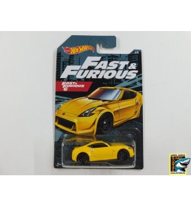 Hot Wheels Fast & Furious 6 Nissan 370Z Geel 1:65