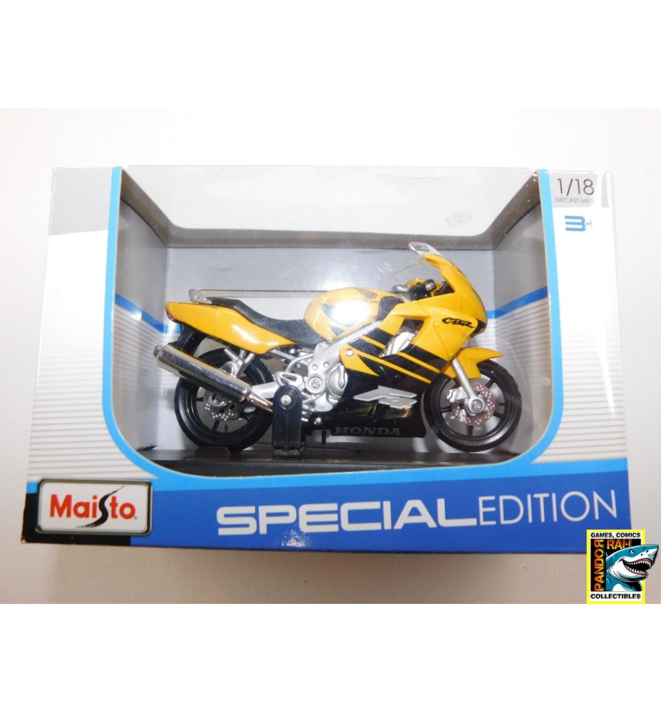 Honda CBR 600F4 Geel/Zwart 1:18