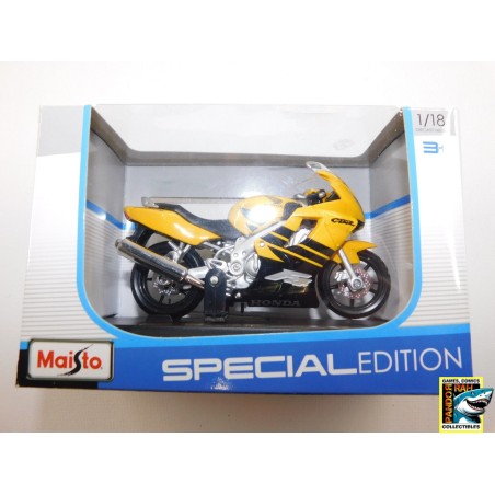 Honda CBR 600F4 Geel/Zwart 1:18