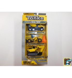 Tonka Construction Crew Set Van 3 Constructievoertuigen