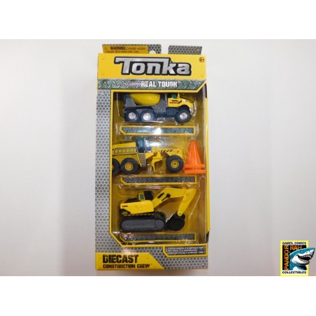 Tonka Construction Crew Set Van 3 Constructievoertuigen