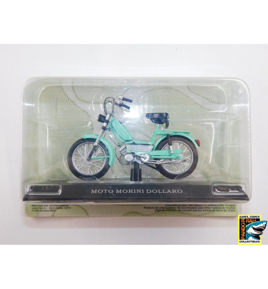 Atlas 1972 Moto Morini Dollaro Turqoise 1:18