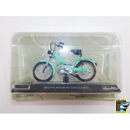 Atlas 1972 Moto Morini Dollaro Turqoise 1:18