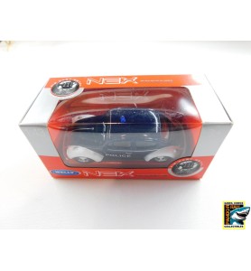 Welly Volkswagen Beetle Police Blauw 1:43