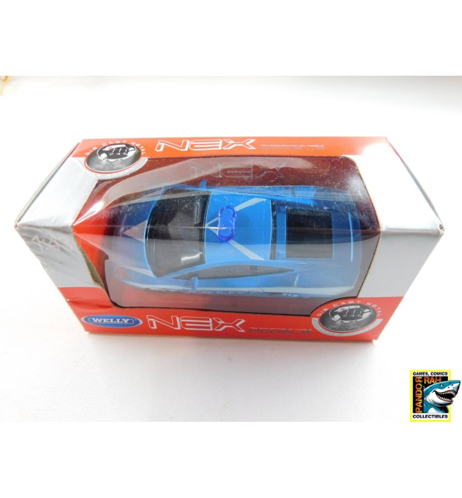 Welly Lamborghini Gallardo LP560-4 Polizia Blauw 1:43