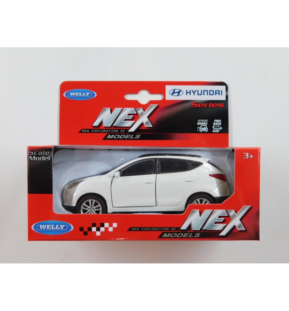 Welly 2017 Hyundai Tucson IX 35 Parelmoer Wit 1:39