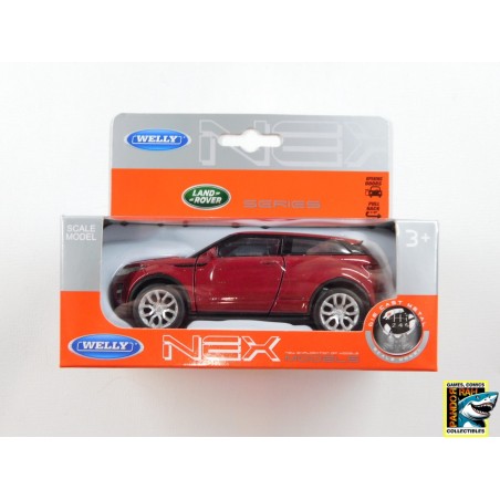 Welly Nex Landrover Range Rover Evoque Maroon 1:39