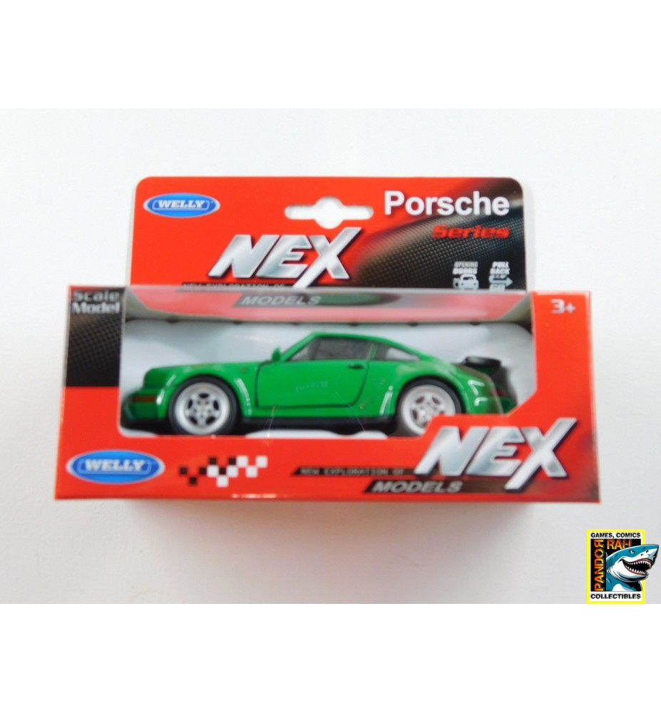 Welly Porsche 911 Turbo Groen 1:39