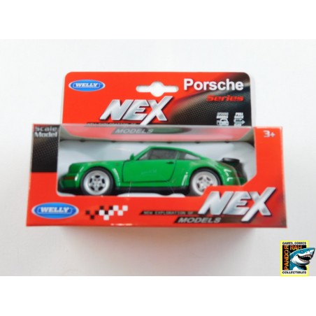 Welly Porsche 911 Turbo Groen 1:39