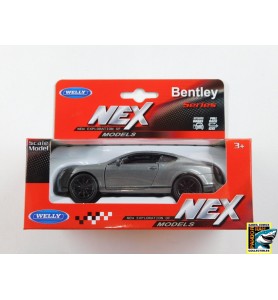 Welly Bentley Continental Supersports Donkergrijs 1:39