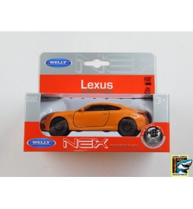 Welly Lexus RC F Oranje 1:39