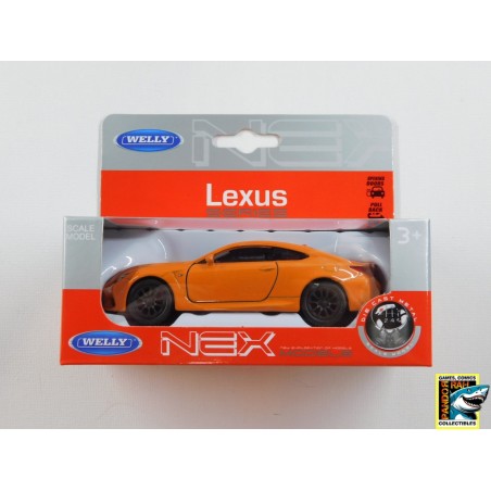 Welly Lexus RC F Oranje 1:39