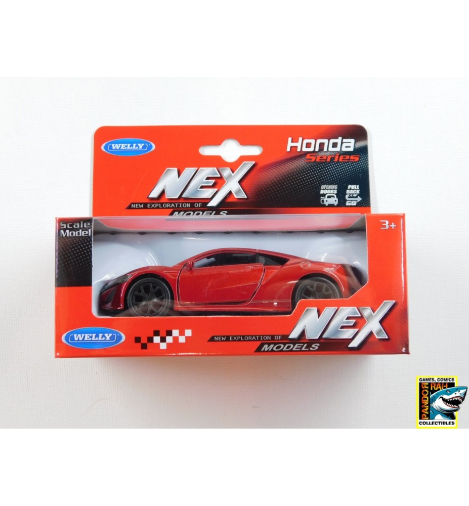 Welly Honda NSX Concept Kersenrood 1:39