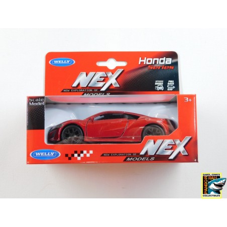 Welly Honda NSX Concept Kersenrood 1:39