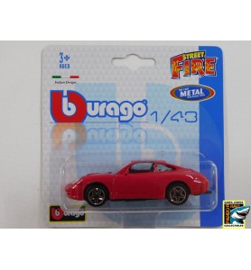 Bburago Porsche 911 Carrera Rood 1:43