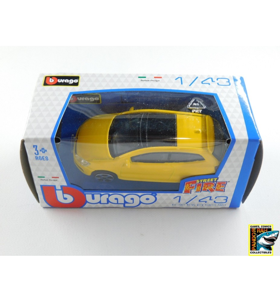 Bburago Volkswagen Polo GTI Mark V Geel 1:43