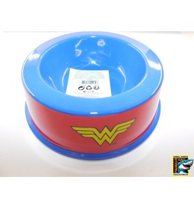 Dieren Voerbak Waterbak Kunststof 16 Cm Wonder Woman