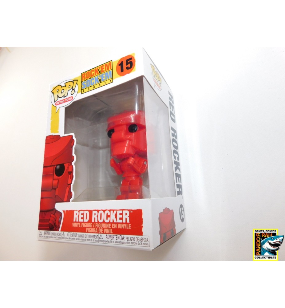 Pop! Vinyl Rock'em Sock'em Robots Red Rocker