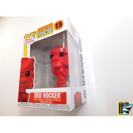 Pop! Vinyl Rock'em Sock'em Robots Red Rocker