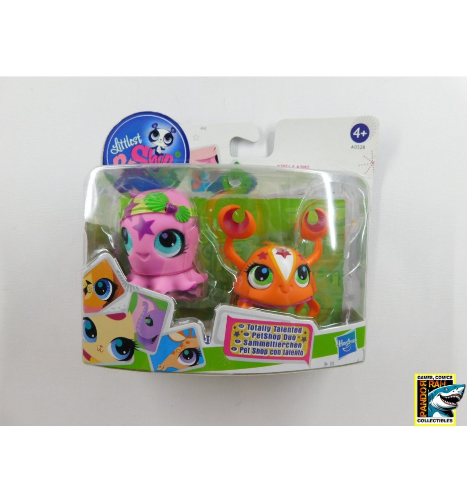 Littlest Pet Shop Totally Talented Duo Octopus & Crab