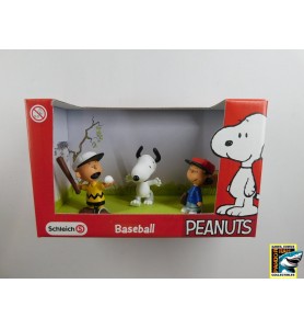 Peanuts Scenery Baseball 3-Pack