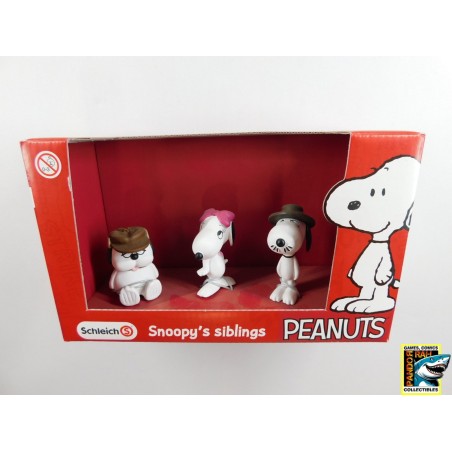 Peanuts Scenery Snoopy's Broers en Zussen 3-Pack