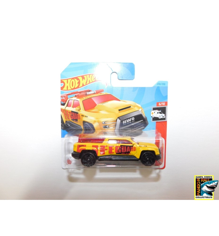 Hot Wheels Surf Duty Geel 1:65