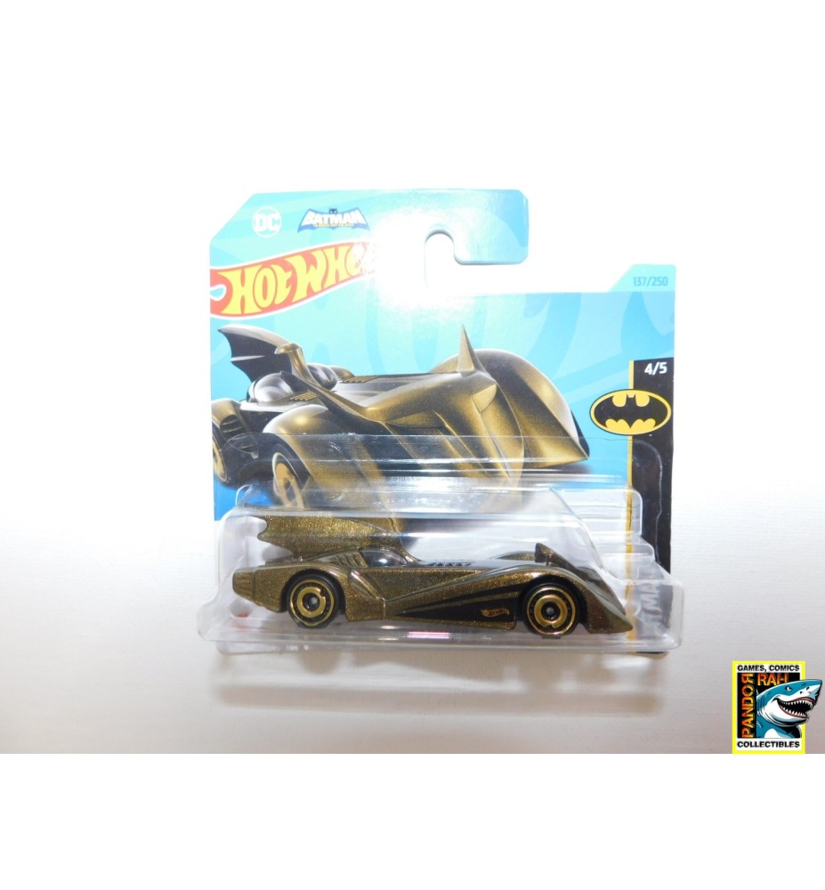 Hot Wheels Batman The Brave And The Bold Batmobile Goudkleurig Petrol 1:65