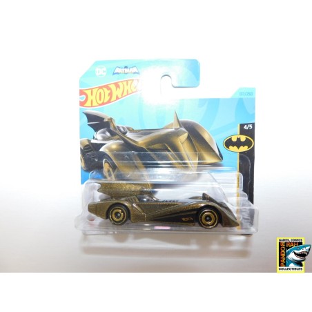 Hot Wheels Batman The Brave And The Bold Batmobile Goudkleurig Petrol 1:65