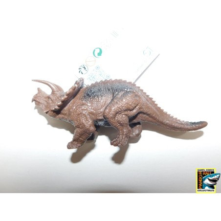 Dinosaurus - Tricératops Bruin 15 Cm