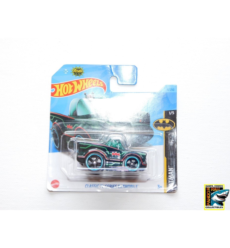 Hot Wheels Classic TV Series Batmobile Tooned Zwart 1:65