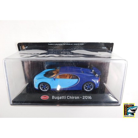 Atlas 2016 Bugatti Chiron Blauw 1:43