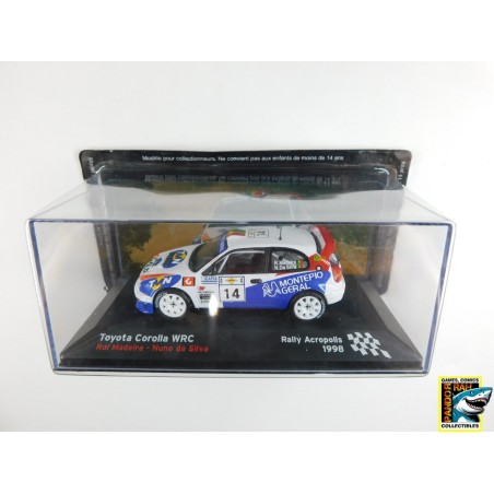 1998 Toyota Corolla WRC (Madeira/Da Silva) Wit 1:43