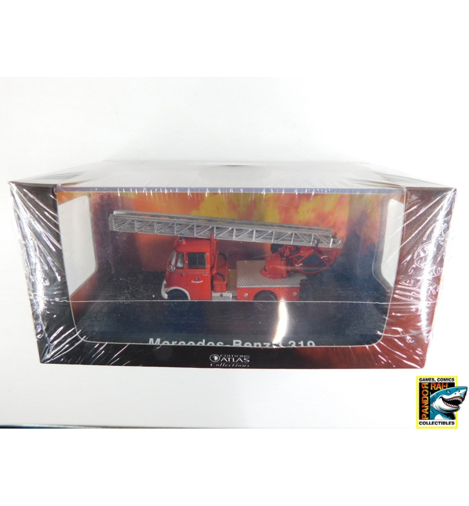 Atlas Mercedes-Benz L319 Brandweerwagen Rood 1:72