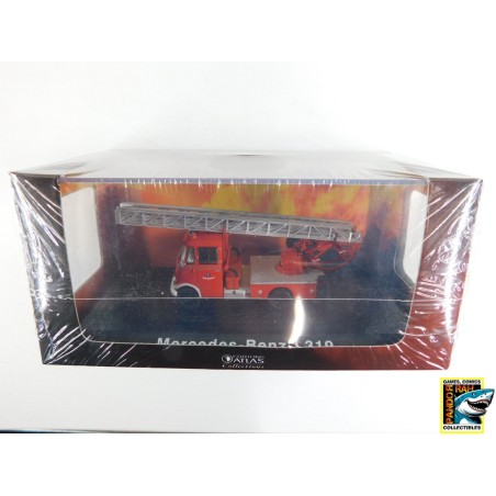 Atlas Mercedes-Benz L319 Brandweerwagen Rood 1:72