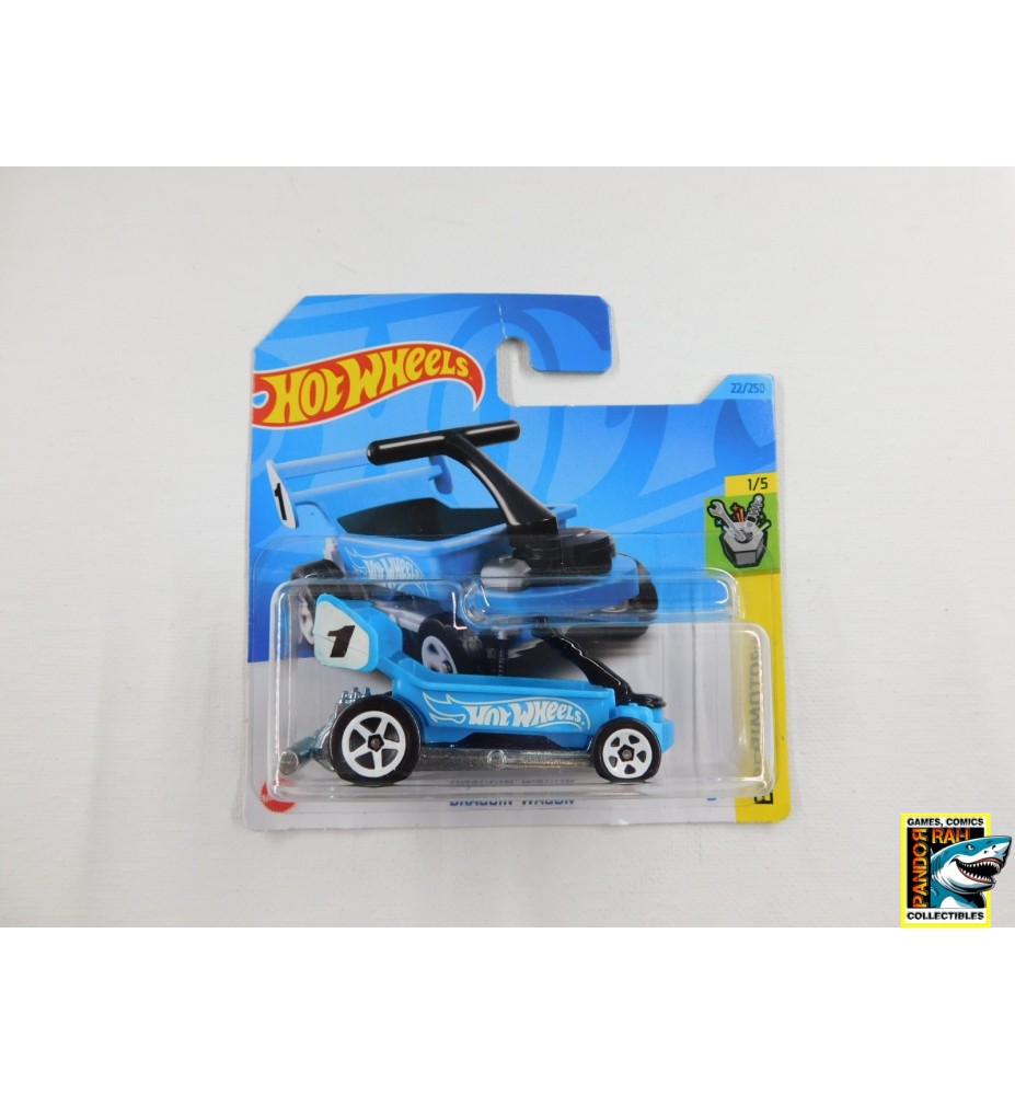 Hot Wheels Draggin' Wagon Lichtblauw 1:65