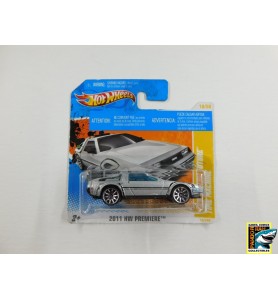 Hot Wheels 2011 HW Premiere DeLorean Back To The Future Zilvergrijs 1:65